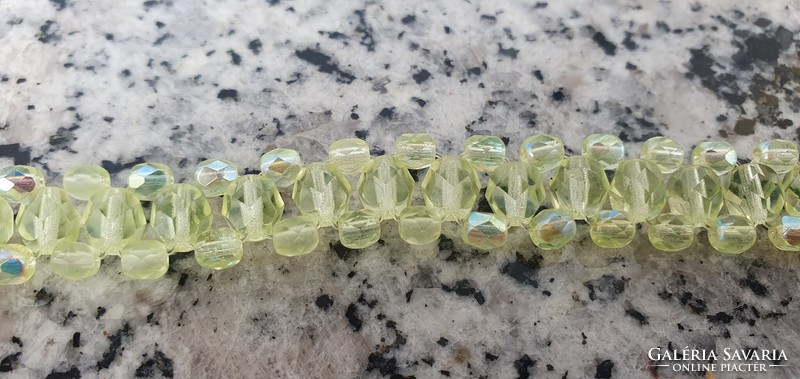 Genuine Czech Uranium Glass Bracelet #24004