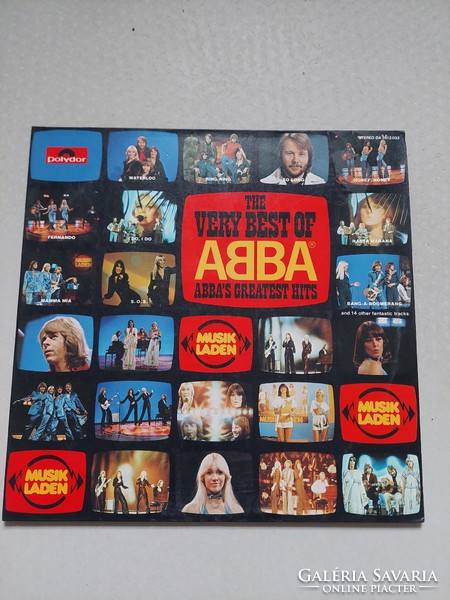 Hanglemez dupla bakelit ABBA