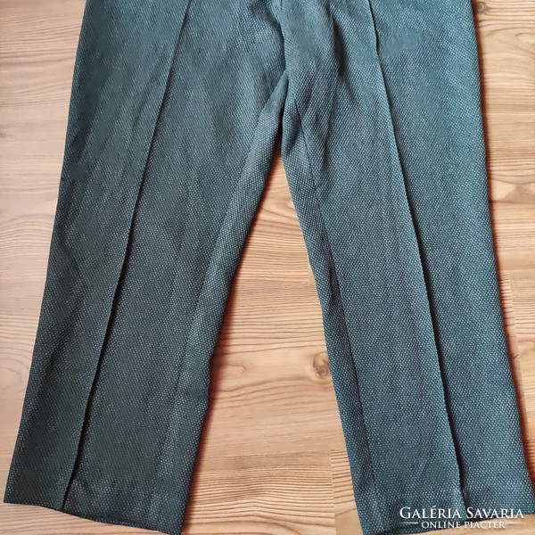 Gray green xl pants with elastic waist