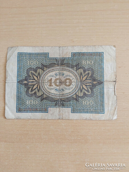 NÉMETORSZÁG 100 MÁRKA 1920  E298