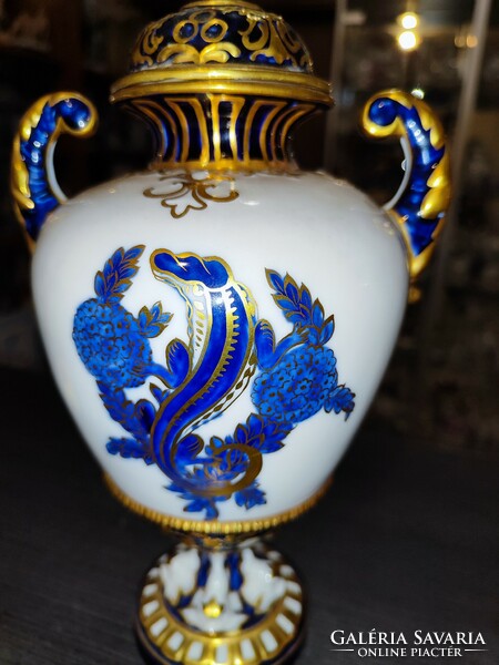 Antik Royal Dux fedeles váza