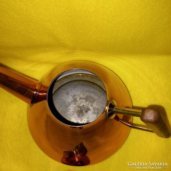 Art deco style, copper coffee pourer, jug.