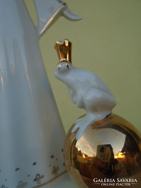 Ősz Szabó Antónia ritka Aquincum Art Deco  porcelán figuravitrin állapotban ragyogó finom porcelán