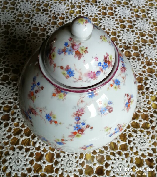 Drasche large porcelain ball with lid