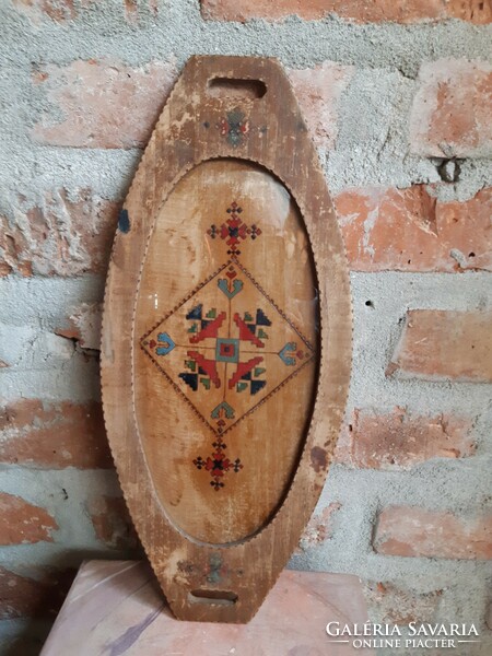 Wooden tray from the 1920s