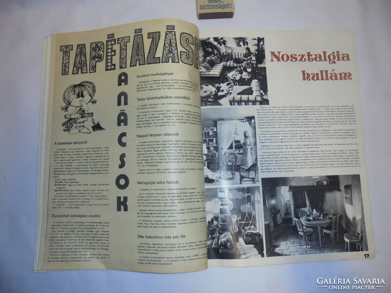 Lakáskultúra 1976 február - régi magazin, újság - akár születésnapra