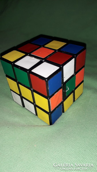 Retro rubik's cube magic cube skill game in fair condition according to the pictures