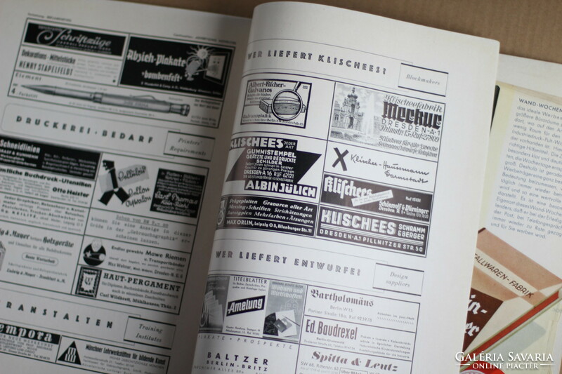 Gebrauchsgraphik 1939 Juni régi német grafika grafikai tervező magazin