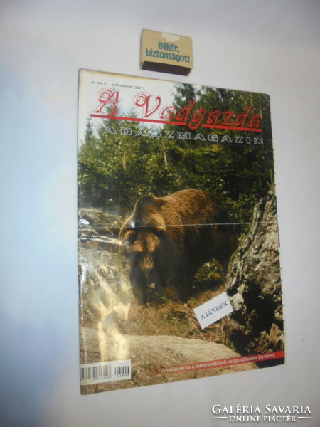 A vadgazda - hunting magazine 2004 /?/ - Old newspaper as a gift, for a birthday