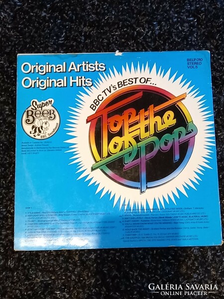 Top of the pop 1977