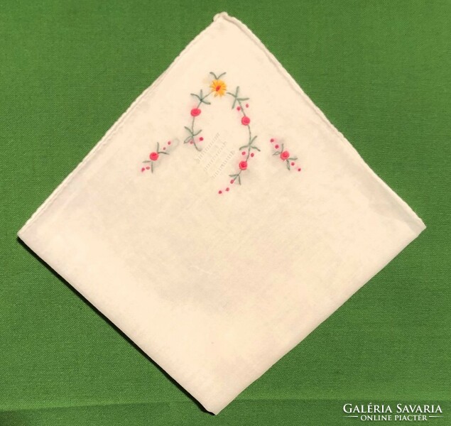 Embroidered ornament handkerchief