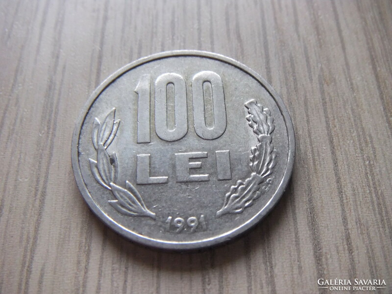 100  Lei  1991       Románia