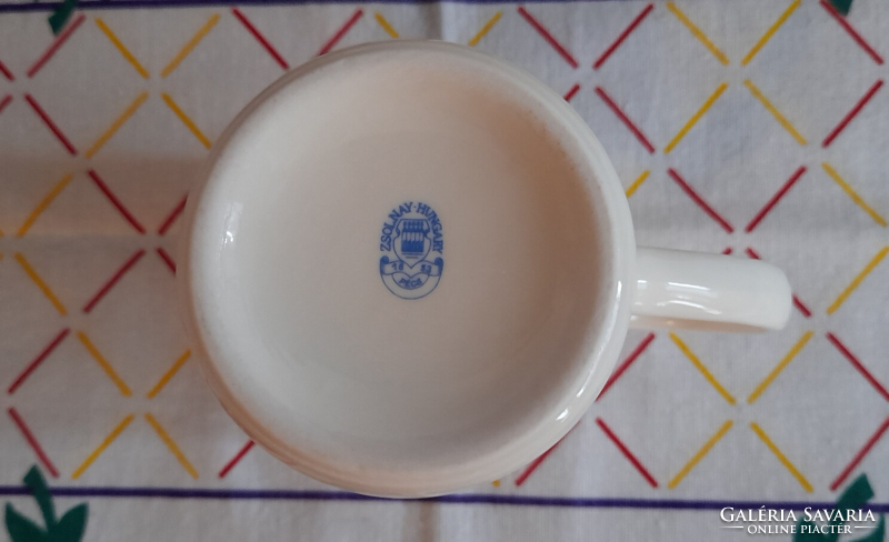 Zsolnay porcelán Tchibo bögre
