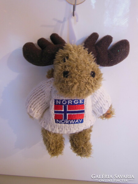 Deer - Norwegian - 20 x 17 cm - plush - flawless