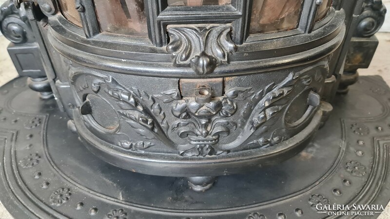 A784 antique cast iron fireplace stove