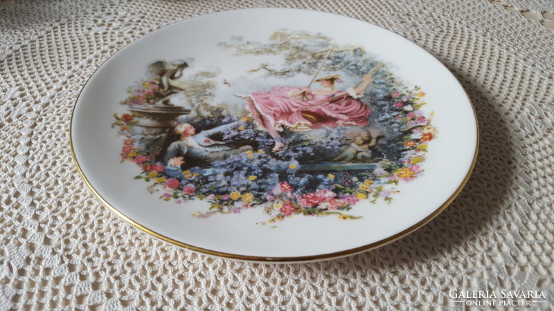 Csodás Royal Doulton porcelán tányér,falidísz