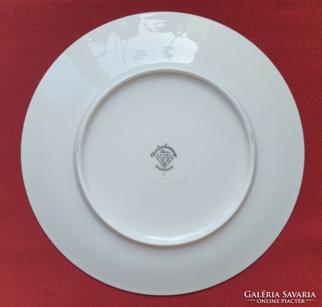 Plankenhammer floss bavaria german porcelain small plate cake plate with golden edge