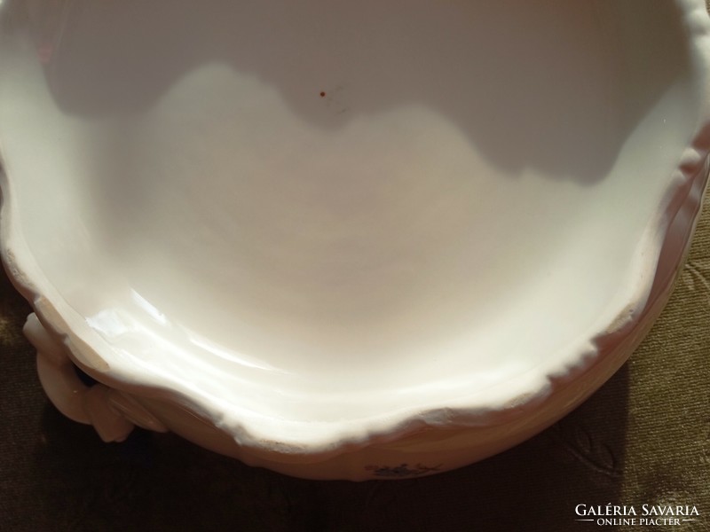 Zsolnay soup bowl with lid