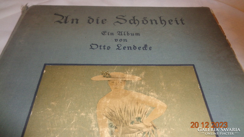 Um Die Schönheit  ,  Ein Album von Otto Lenbede ,  az 1900 as évek elejéről