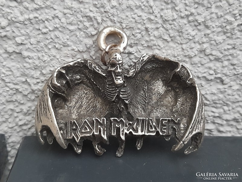 Beautifully crafted iron maiden pendant