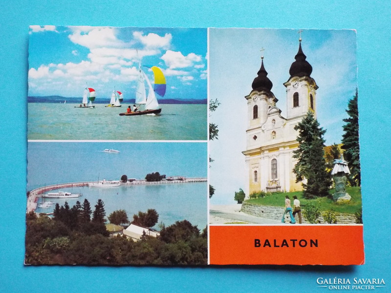 Postcard (9) - Balaton mosaic 1970s
