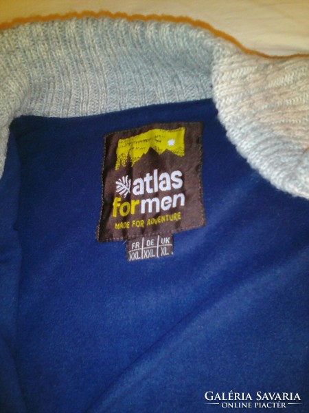Brand new fleece-lined atlas for men men's cardigan