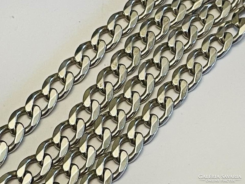 Thick sterling silver classic unisex chain..38 Grams