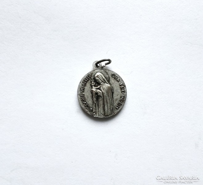 Assisi Szent Ferenc ezüst medál