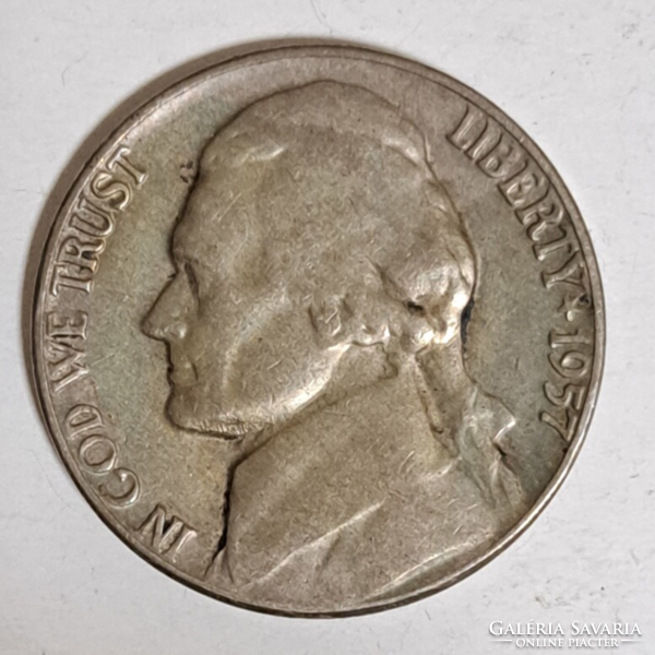1957. 5 Cents (933)