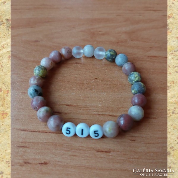 Mineral bracelet energized by me with 515 grabovoj numbers