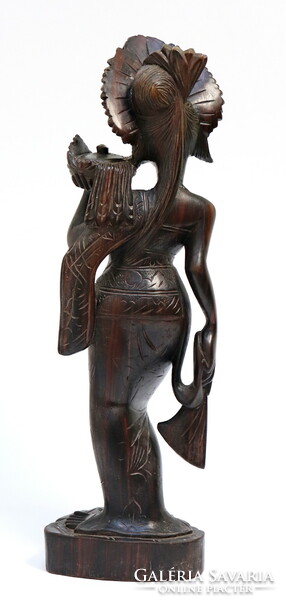 Hand carved oriental sculpture