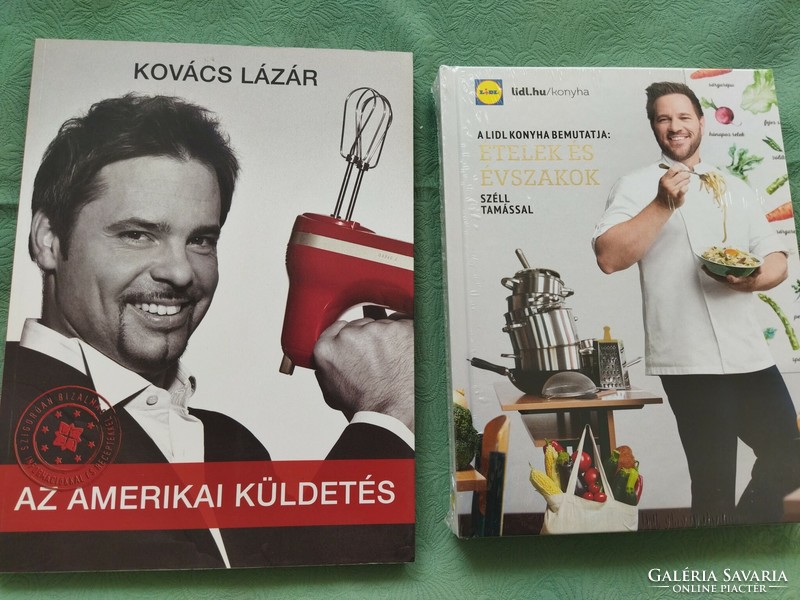 Cookbook 2 books by Lázár Kovács and Tamás Kovács)