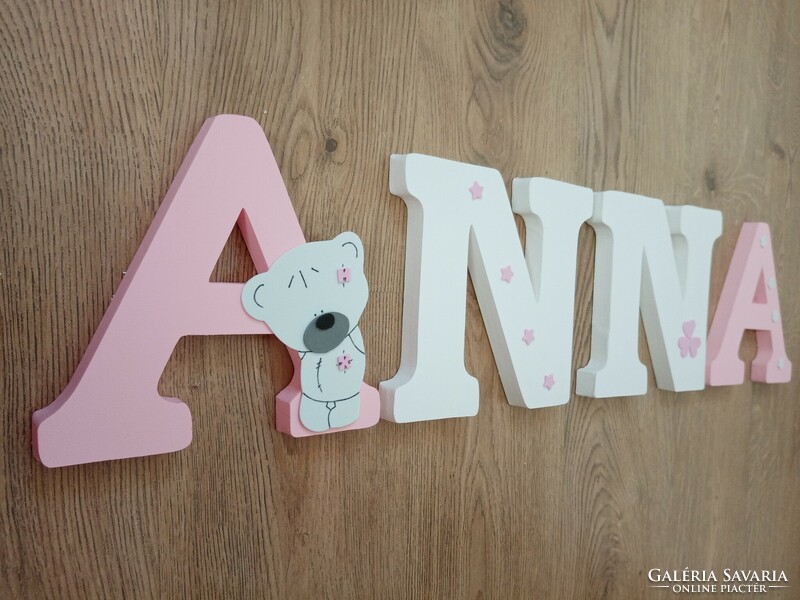 Decorative letter, baby letter, name, decoration, baby room, children's room,name plate, door name