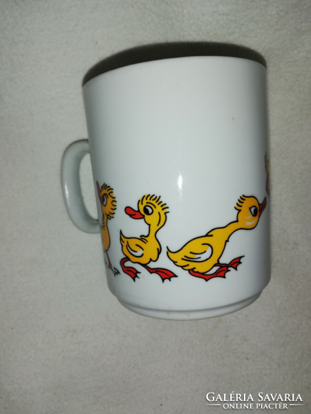 Zsolnay goose cup