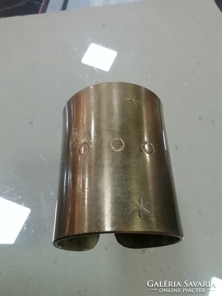Copper napkin ring