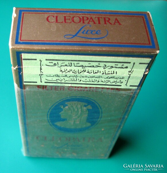 Retro - cleopatra luxe - empty cigarette box