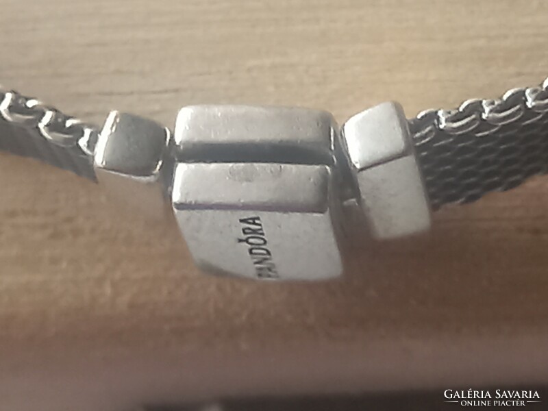 Women's pandora reflexions silver oxidized bracelet