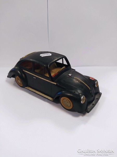 Retro plastic volkswagen beetle car