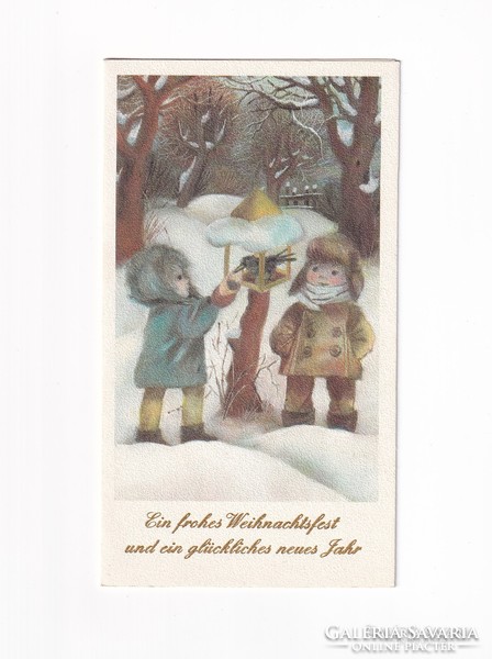 K:025 Karácsonyi képeslap (kihajtós)