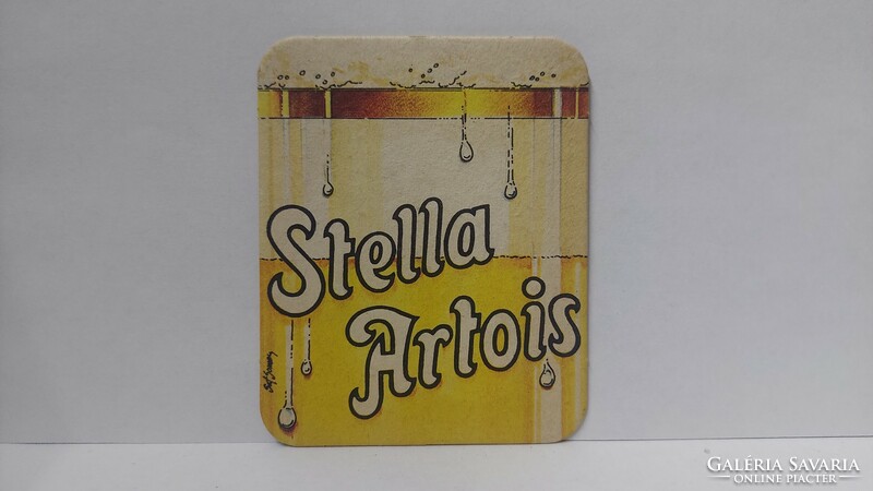 Stella artois beer coaster