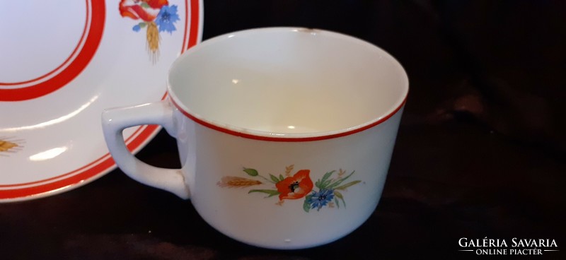 Kispest granite tea cup with coaster/1