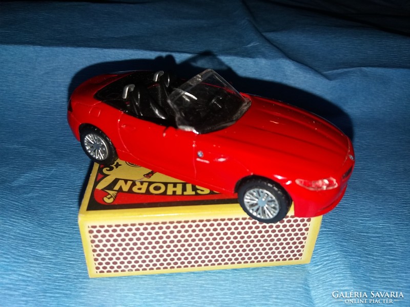 Original rastar bmw z 4 cabrio metal toy model small car 1:43 beautiful collector's condition according to the pictures