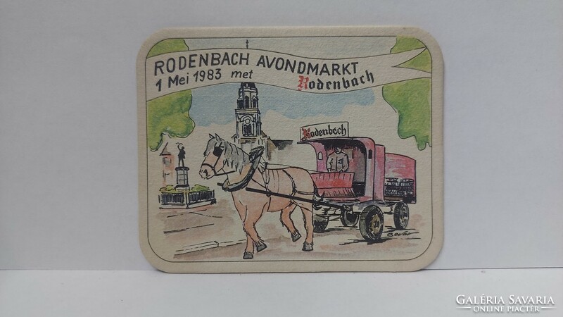 Rodenbach beer coaster