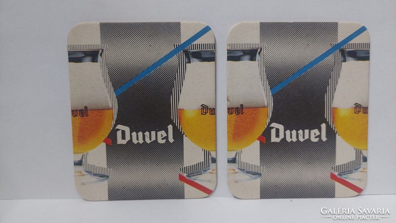 Duvel beer coaster