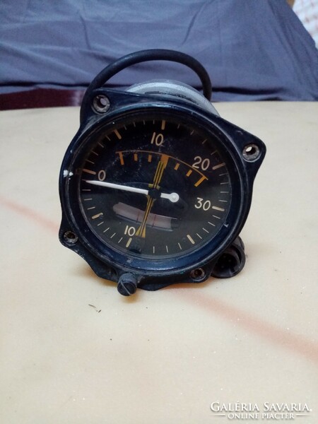 Russian aircraft instrument clock (variometer)