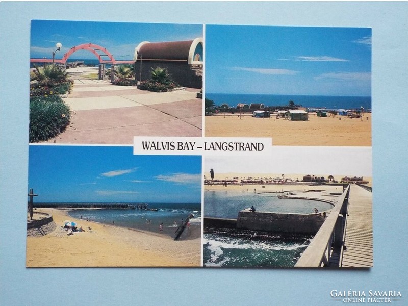 Képeslap (11) - Namíbia - Walvis Bay mozaik 1980-as évek