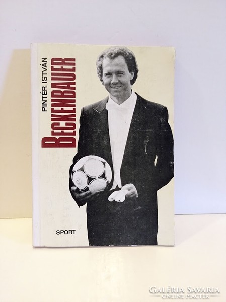 Franz Beckenbauer életrajzi könyve 1986.