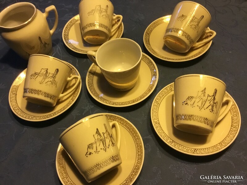 North Korean coffee set, for 6 people, with 1 spout