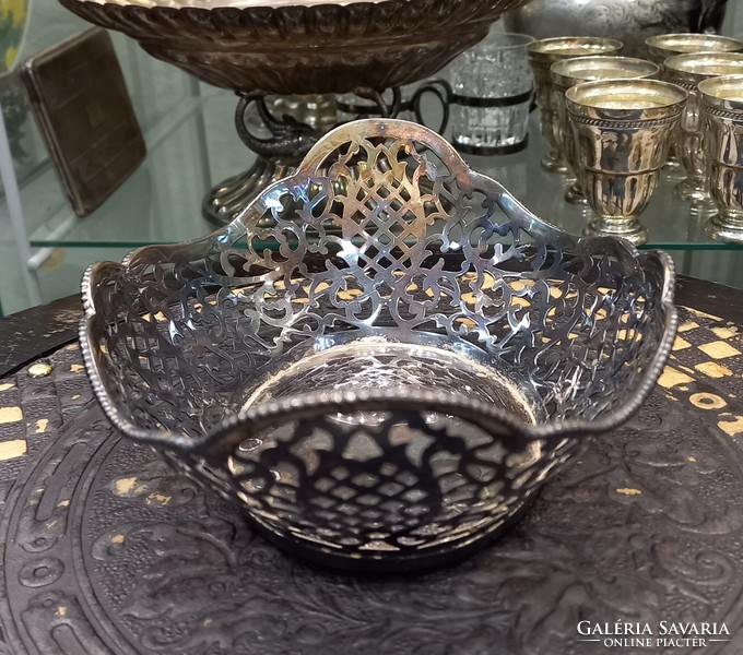 Antique silver bowl