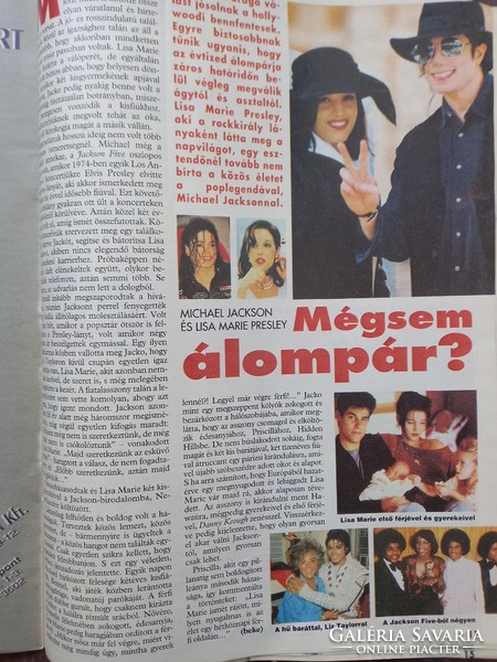 Nők Lapja Magazin 1995? Címlapon Michael Jackson